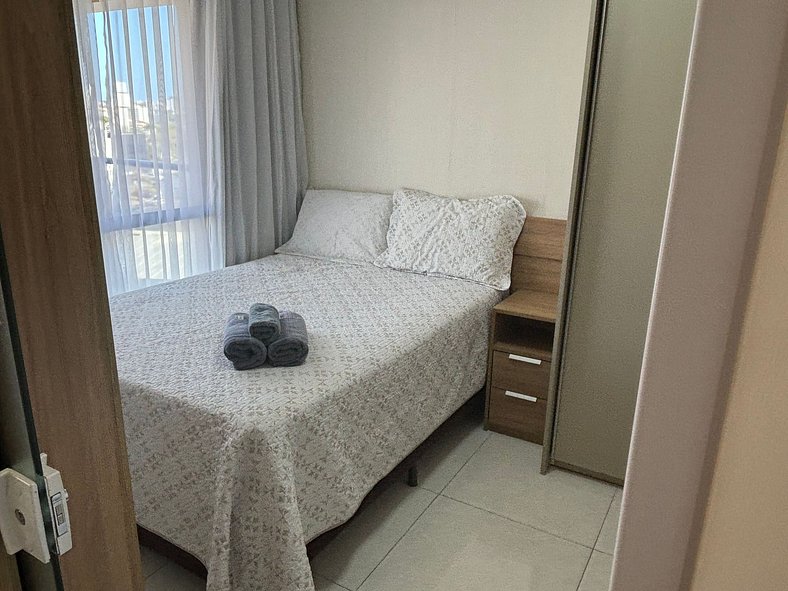 Apartamento com varanda em Salvador, Caminho das Árvores